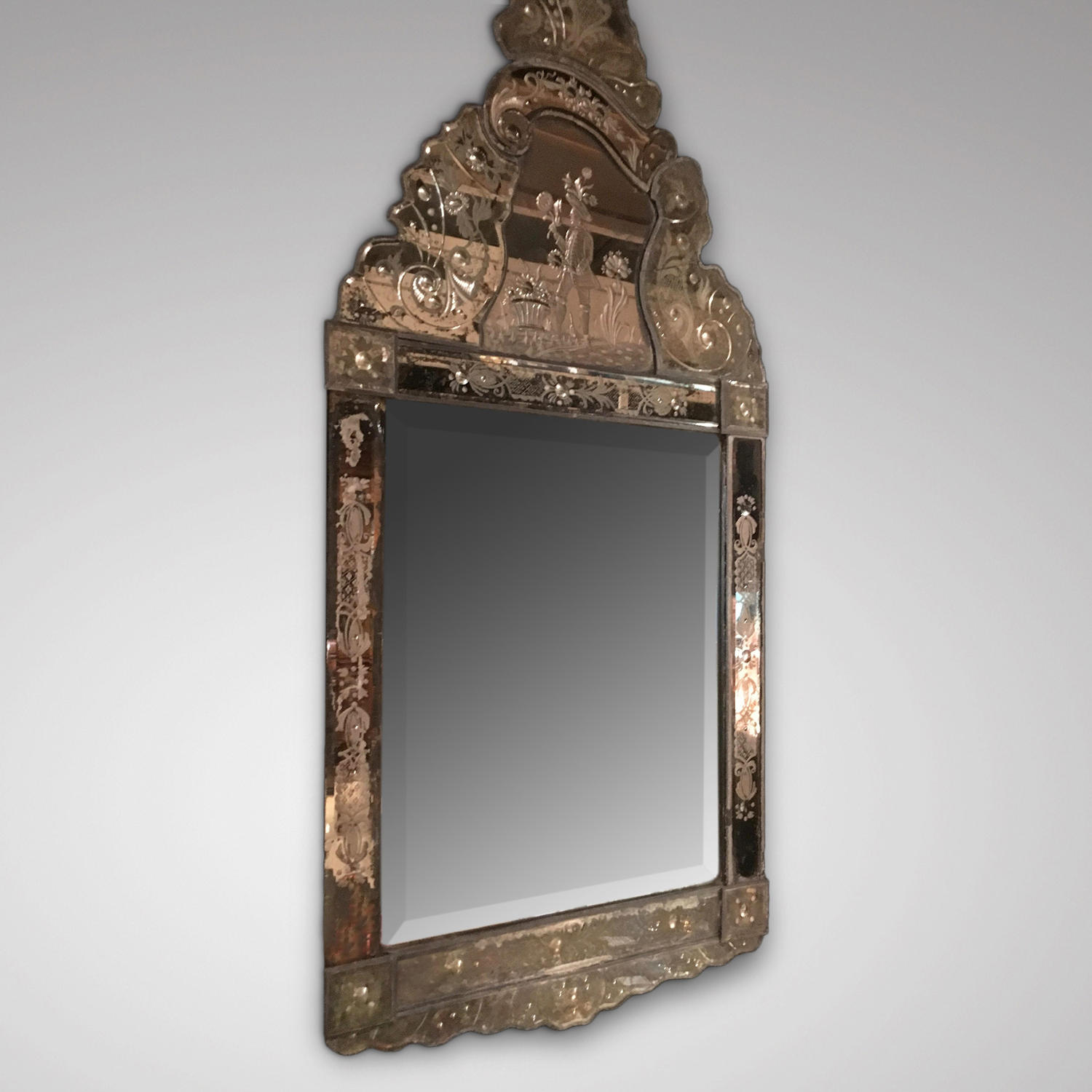 A17th century Venetian mirror