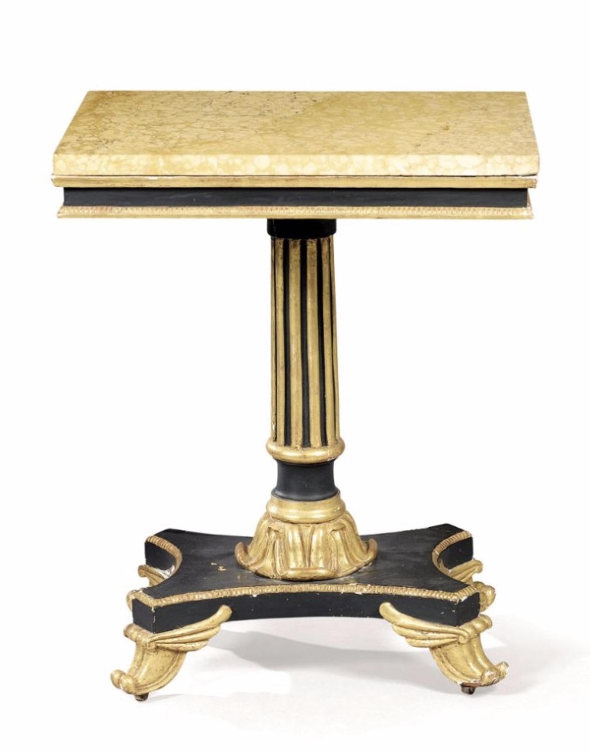 AN ENGLISH REGENCY PERIOD OCCASIONAL TABLE