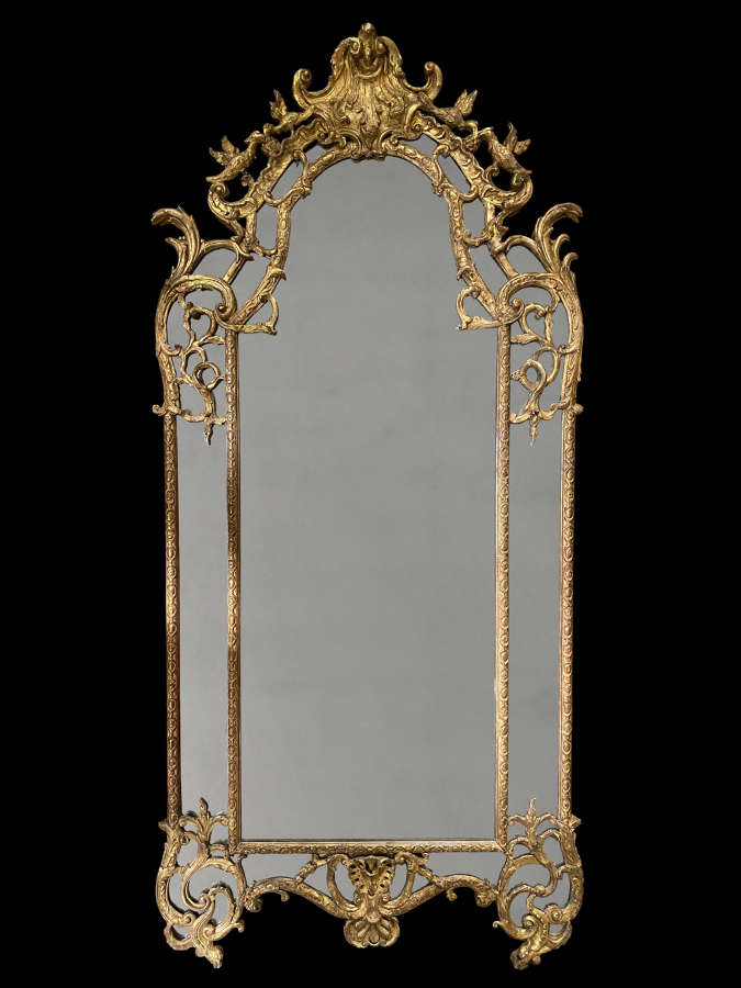 AN IMPORTANT REGENCE PERIOD MIRROR