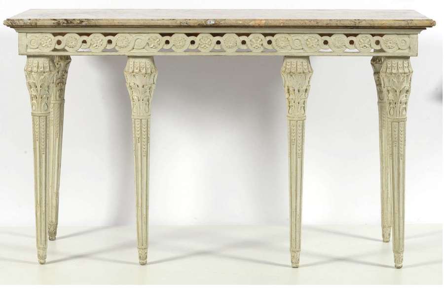 A NEOCLASSICAL CONSOLE TABLE ITALY C1800