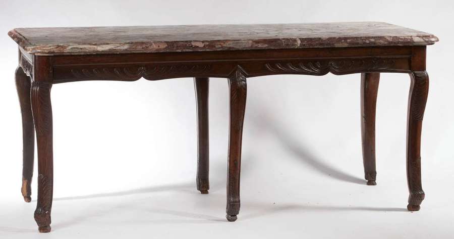 AN IMPORTANT TABLE A GIBIER ,FRANCE MIDDLE OF THE 18TH CENTURY