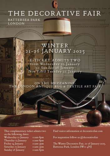 Invitation to THE DECORATIVE FAIR